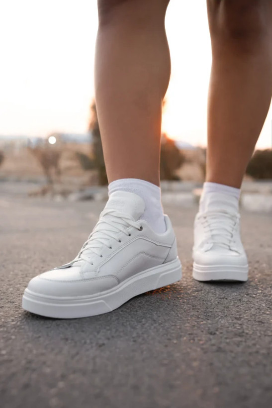 کتونی ونس اکو تمام سفید